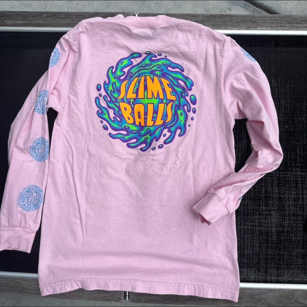 Like new! Slime balls 🛹 skater tee!